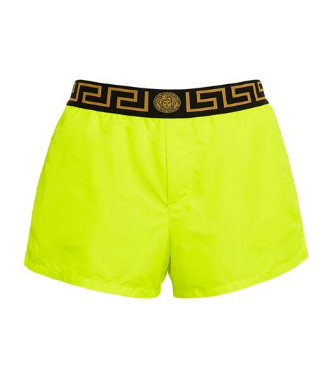 versace greca zwembroek|versace greca border shorts.